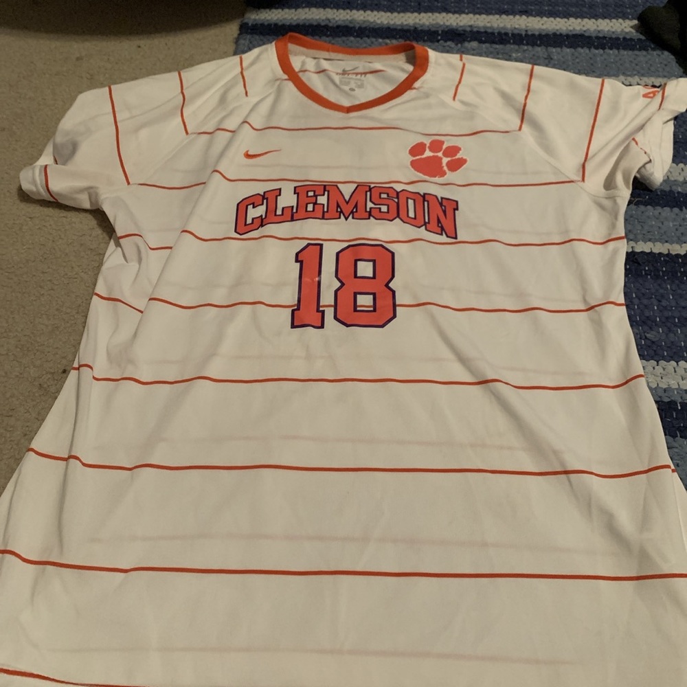 Authentic Game Worn Clemson Women’s Soccer Jersey